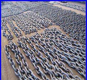 安徽亚太船用有档锚链的摆放图
