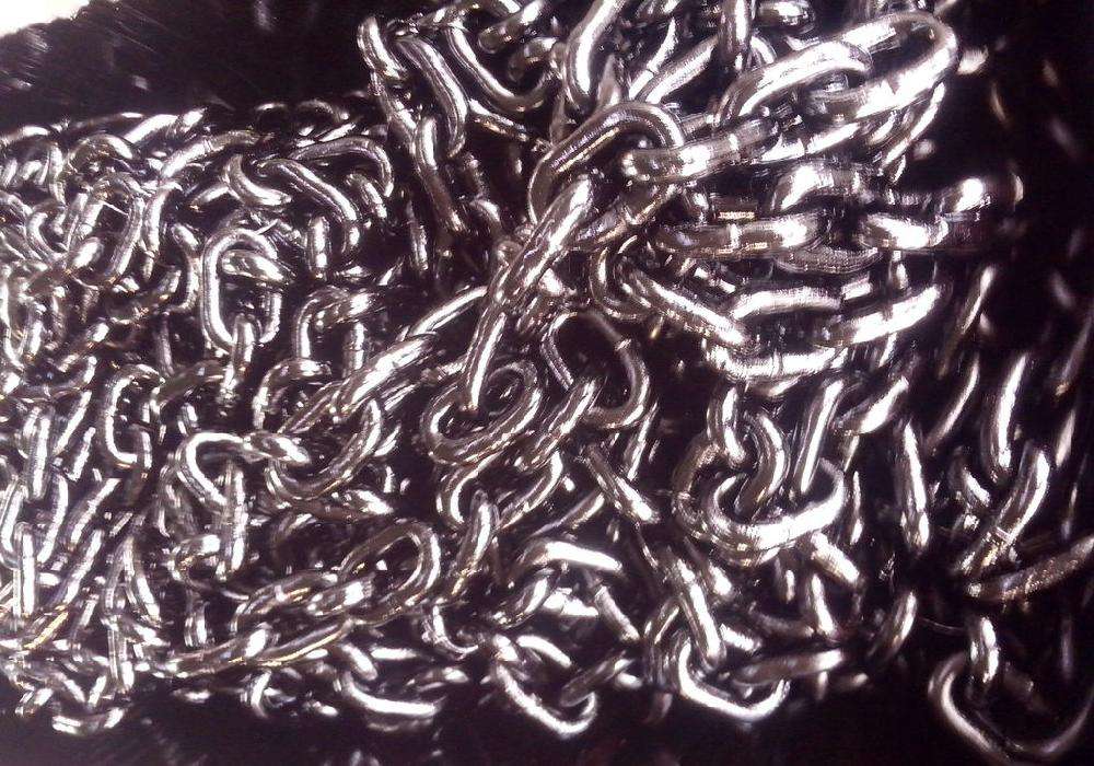 示意图 这是安徽亚太船用锚链的示意图